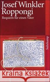 Roppongi : Requiem für einen Vater Winkler, Josef   9783518461402 Suhrkamp