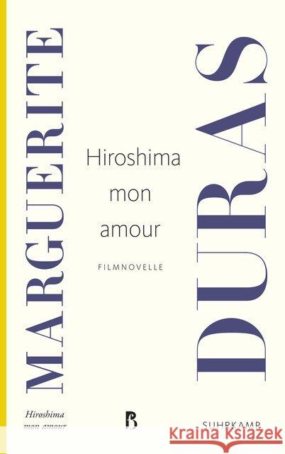 Hiroshima mon amour Duras, Marguerite 9783518469064