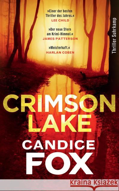 Crimson Lake : Thriller Fox, Candice 9783518469583 Suhrkamp