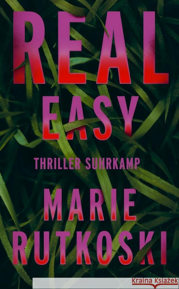 Real Easy Rutkoski, Marie 9783518471432