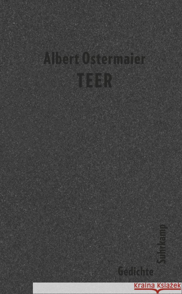 Teer Ostermaier, Albert 9783518471838