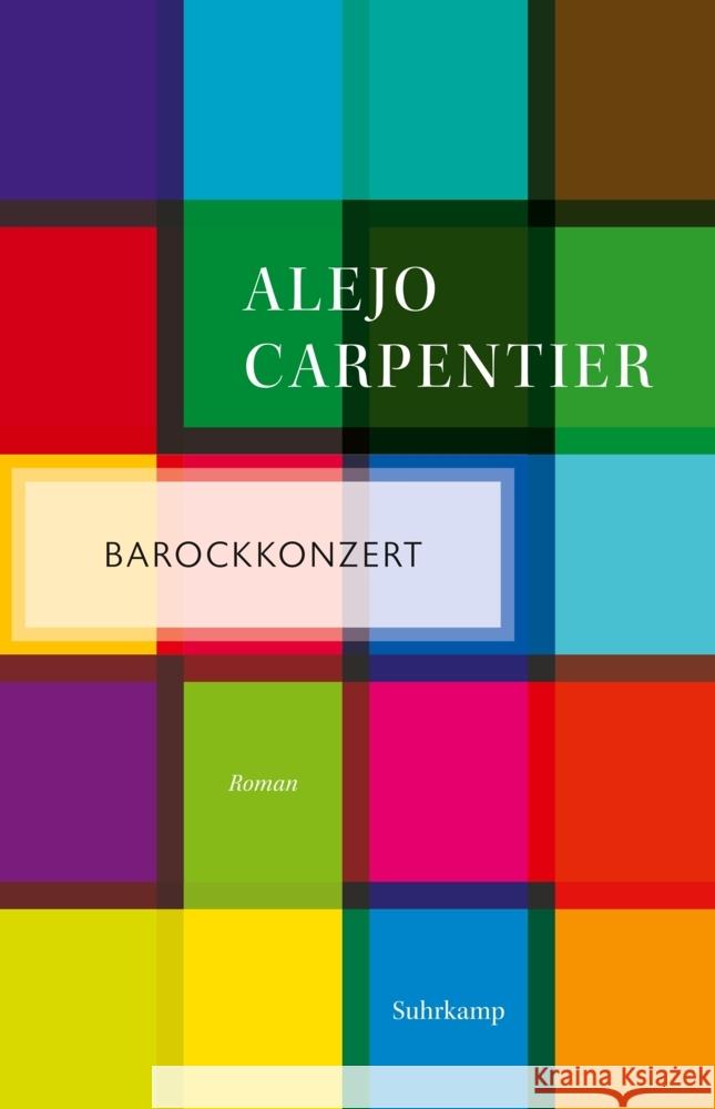 Barockkonzert Carpentier, Alejo 9783518472064