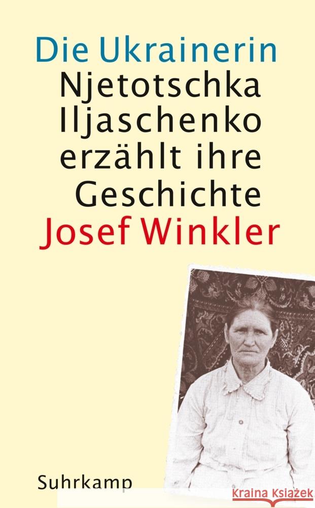 Die Ukrainerin Winkler, Josef 9783518472347 Suhrkamp