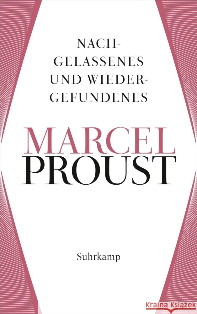 Nachgelassenes und Wiedergefundenes Proust, Marcel 9783518474136