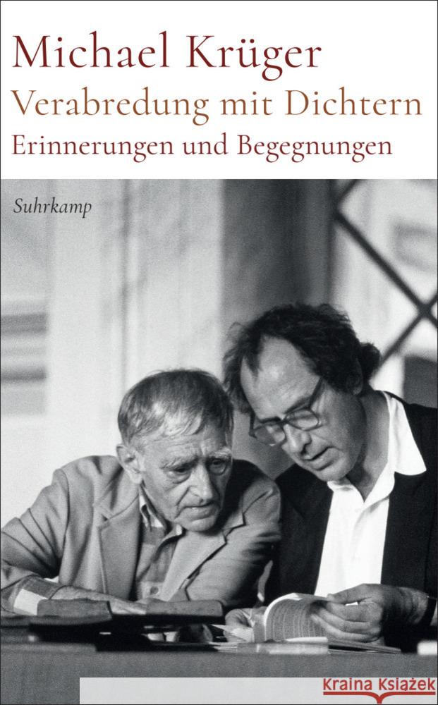 Verabredung mit Dichtern Krüger, Michael 9783518474976