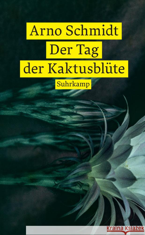 Der Tag der Kaktusblüte Schmidt, Arno 9783518475249
