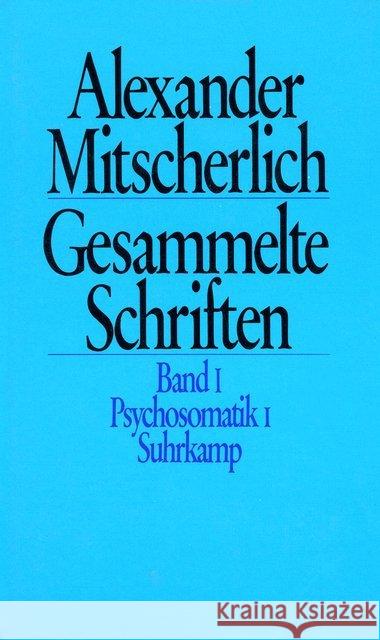 Gesammelte Schriften, 10 Bde. Mitscherlich, Alexander 9783518576366 Suhrkamp