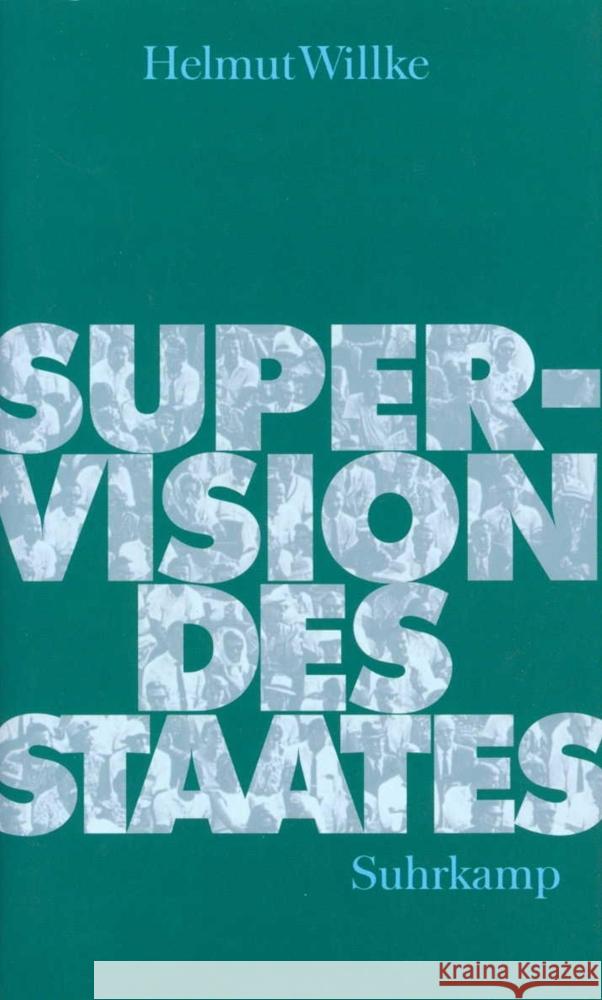 Supervision des Staates Willke, Helmut 9783518582411