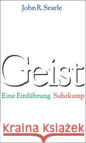 Geist : Eine Einführung Searle, John R.   9783518584729