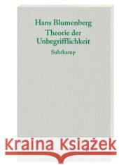 Theorie der Unbegrifflichkeit Blumenberg, Hans Haverkamp, Anselm  9783518584804