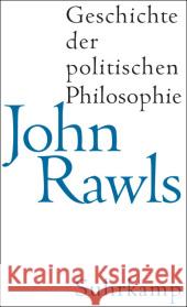 Geschichte der politischen Philosophie Rawls, John Freeman, Samuel  9783518585085 Suhrkamp