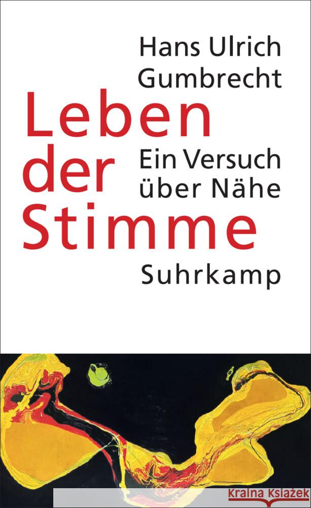 Leben der Stimme Gumbrecht, Hans Ulrich 9783518588260