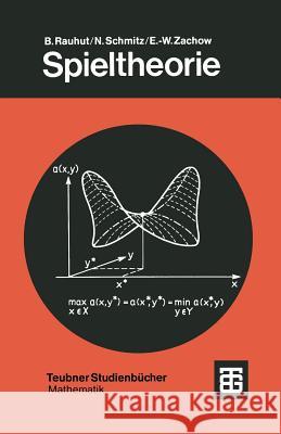 Spieltheorie: Eine Einführung in Die Mathematische Theorie Strategischer Spiele Rauhut, Burkhard 9783519023517 Springer