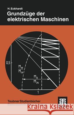 Grundzüge Der Elektrischen Maschinen Eckhardt, Hanskarl 9783519061137 Vieweg+teubner Verlag