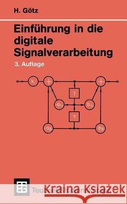 Einführung in Die Digitale Signalverarbeitung Götz, Hermann 9783519201175 Vieweg+teubner Verlag