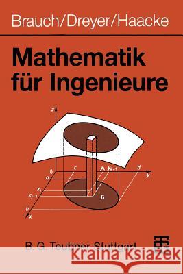 Mathematik Für Ingenieure Brauch, Wolfgang 9783519365006 Vieweg+teubner Verlag