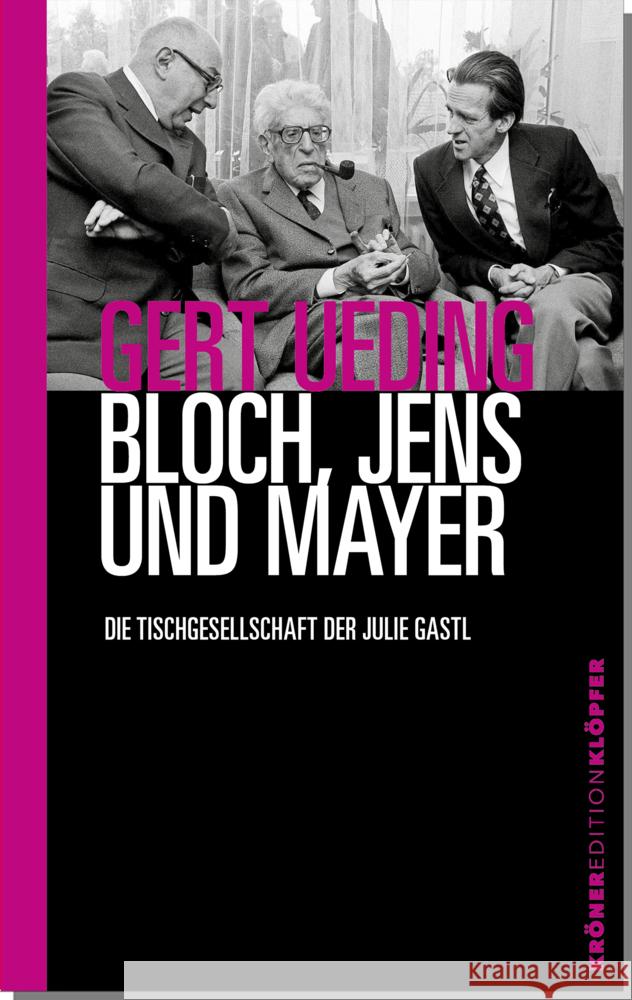 Bloch, Jens und Mayer Ueding, Gert 9783520753038 Kröner