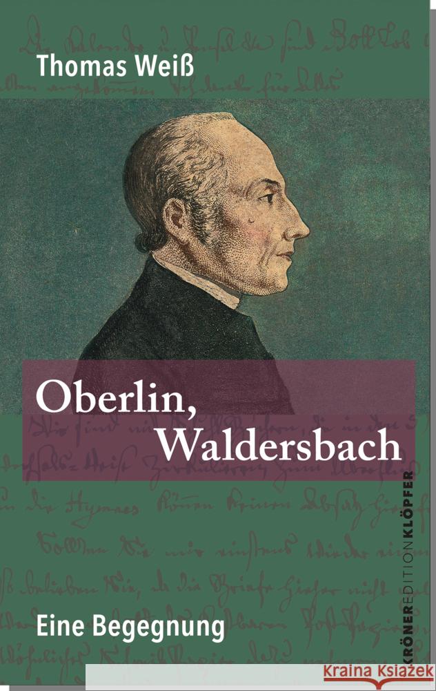 Oberlin, Waldersbach Weiß, Thomas 9783520770066
