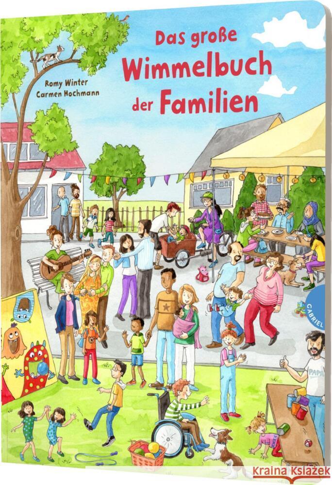 Das große Wimmelbuch der Familien Winter, Romy 9783522306690