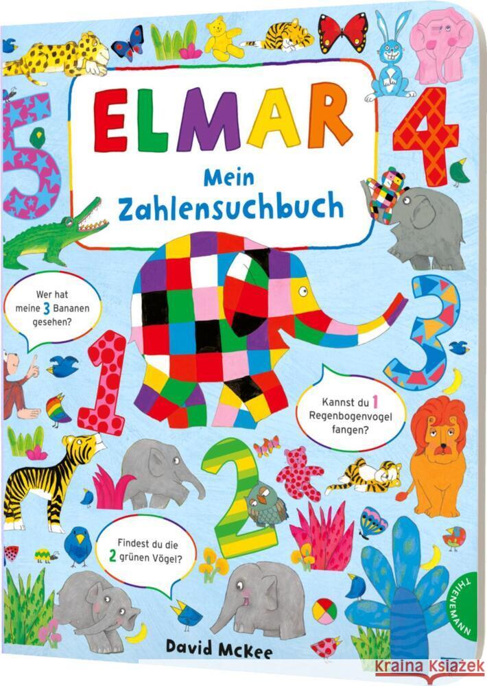 Elmar: Mein Zahlensuchbuch McKee, David 9783522460361