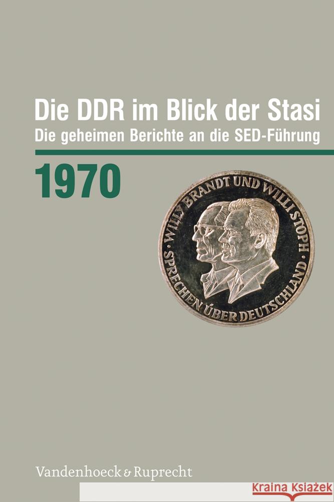 Die Ddr Im Blick Der Stasi 1970 Ronny Heidenreich 9783525302132