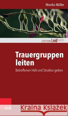 Trauergruppen Leiten: Betroffenen Halt Und Struktur Geben Muller, Monika 9783525402375 Vandehoeck & Rupprecht