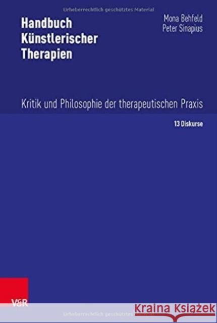 Handbuch Künstlerischer Therapien Peter Sinapius 9783525407790