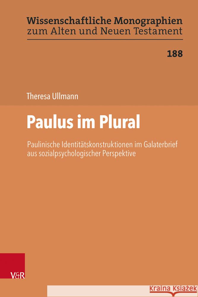 Paulus im Plural Ullmann, Theresa 9783525502495