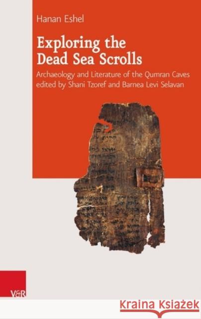 Exploring the Dead Sea Scrolls: Archaeology and Literature of the Qumran Caves Eshel, Hanan 9783525550960 Vandehoeck & Rupprecht