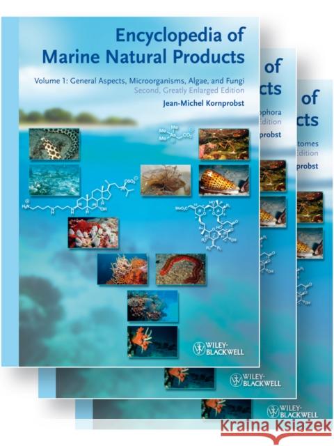 Encyclopedia of Marine Natural Products Kornprobst, Jean–Michel 9783527334292 John Wiley & Sons