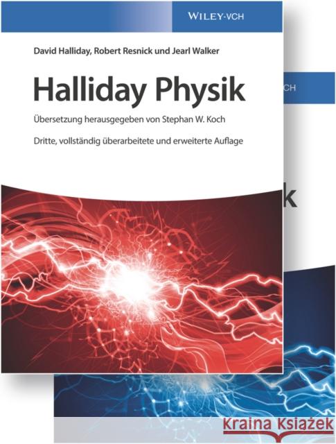 Halliday Physik deLuxe, 2 Bde. : Lehrbuch; Arbeitsbuch mit 880 Lösungen Stephan W Koch, David Halliday, Robert Resnick 9783527413584