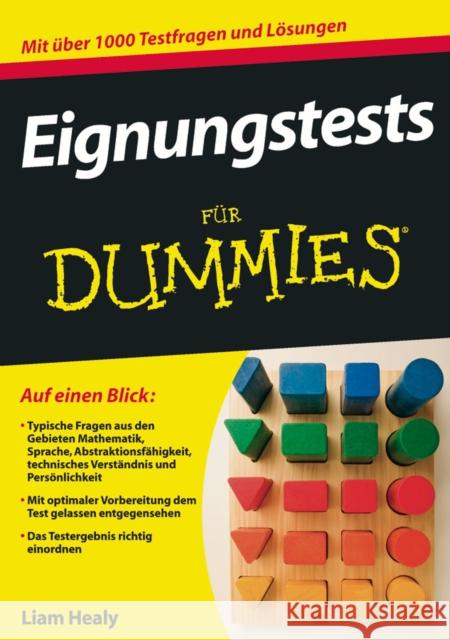 Eignungstests fur Dummies Healy, Liam 9783527706860