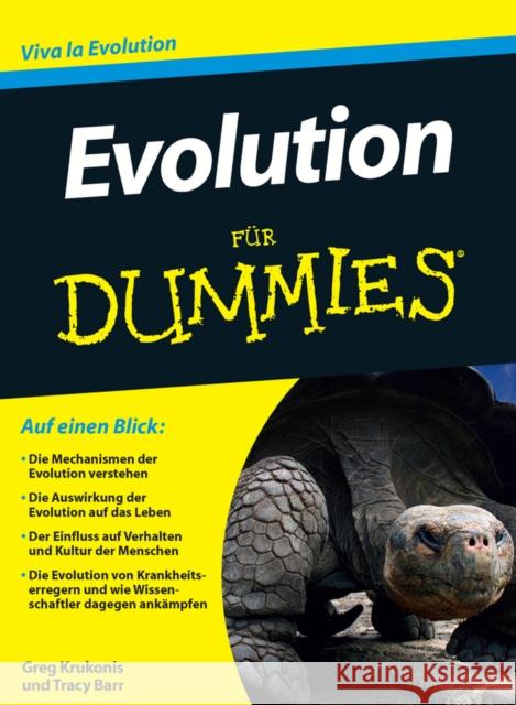 Evolution fur Dummies Greg Krukonis Tracy L. Barr Susanne Katharina Hemschemeier 9783527708529