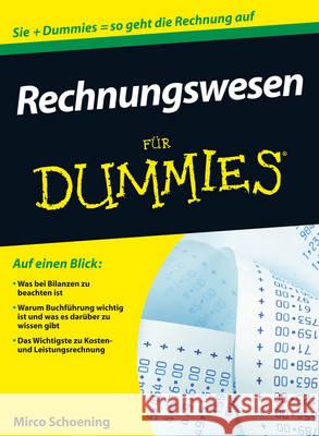 Rechnungswesen Fur Dummies Mirco Schoening 9783527708819