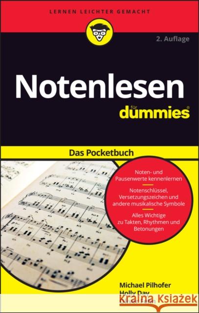 Notenlesen für Dummies, Das Pocketbuch Pilhofer, Michael; Day, Holly; Fehn, Oliver 9783527712717
