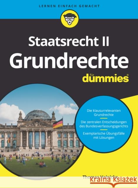 Staatsrecht II: Grundrechte fur Dummies Thomas Heinicke 9783527713165