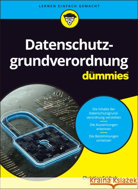 Datenschutzgrundverordnung fur Dummies Christian Szidzek 9783527714735 Wiley-VCH Verlag GmbH