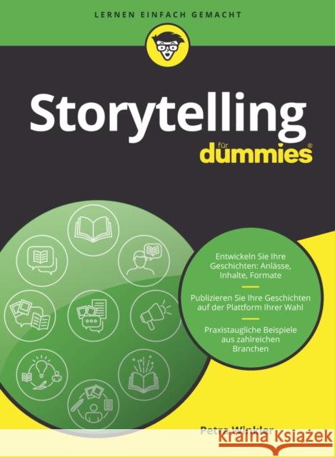 Storytelling für Dummies Petra Winkler 9783527714933