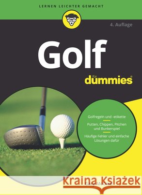 Golf für Dummies Gary McCord 9783527715046