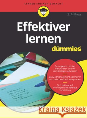 Effektiver Lernen für Dummies Birgit Ebbert 9783527715435