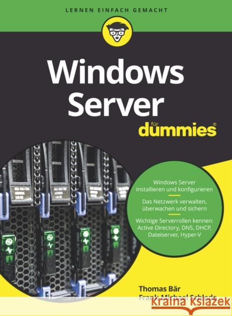 Windows Server fur Dummies Marc Fink 9783527715527 Wiley-VCH Verlag GmbH