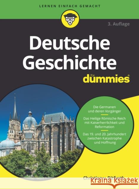 Deutsche Geschichte für Dummies Christian V. Ditfurth 9783527715879 