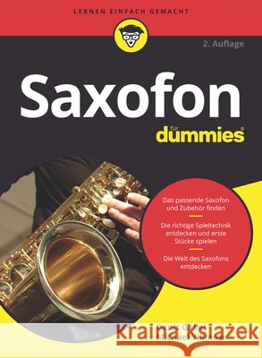 Saxofon für Dummies Denis Gabel, Michael Villmow 9783527717033 