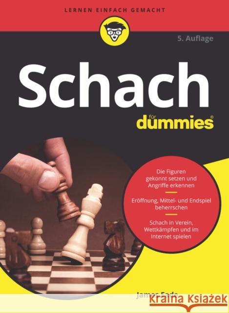 Schach für Dummies James Eade 9783527717880