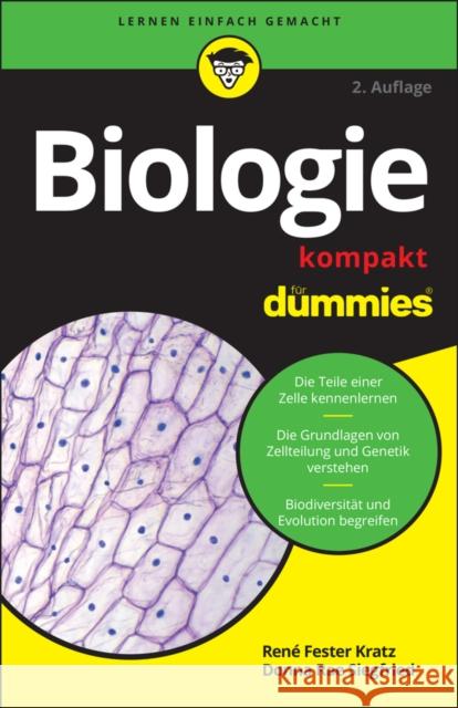 Biologie kompakt für Dummies Rene Fester Kratz 9783527718276