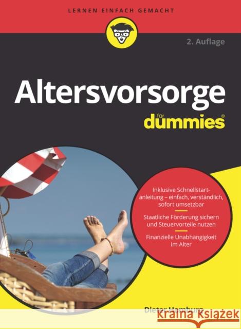 Altersvorsorge fur Dummies Dieter Homburg 9783527718641 Wiley-VCH Verlag GmbH