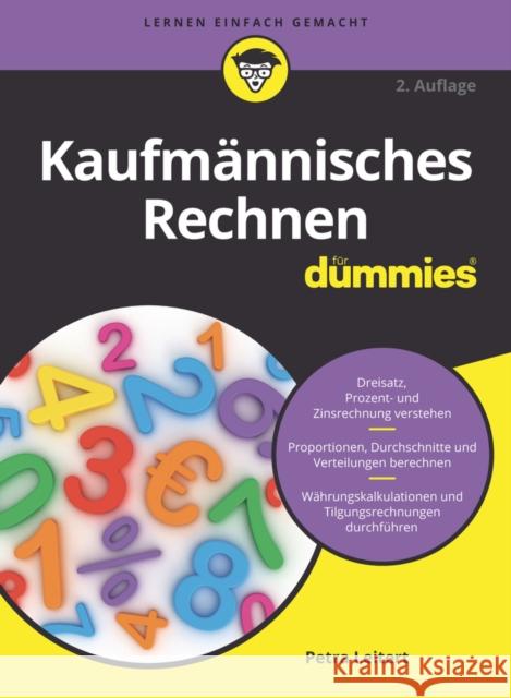 Kaufmannisches Rechnen fur Dummies Petra Leitert 9783527718948 Wiley-VCH Verlag GmbH