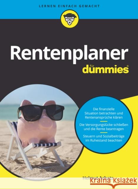 Rentenplaner fur Dummies Helmut Achatz 9783527719440