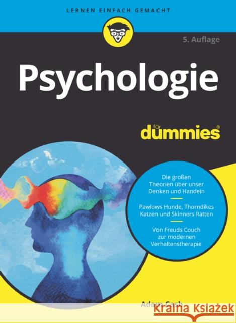 Psychologie für Dummies Adam Cash 9783527719570
