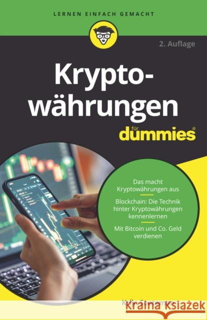 Kryptowährungen für Dummies Krijn Soeteman 9783527720330